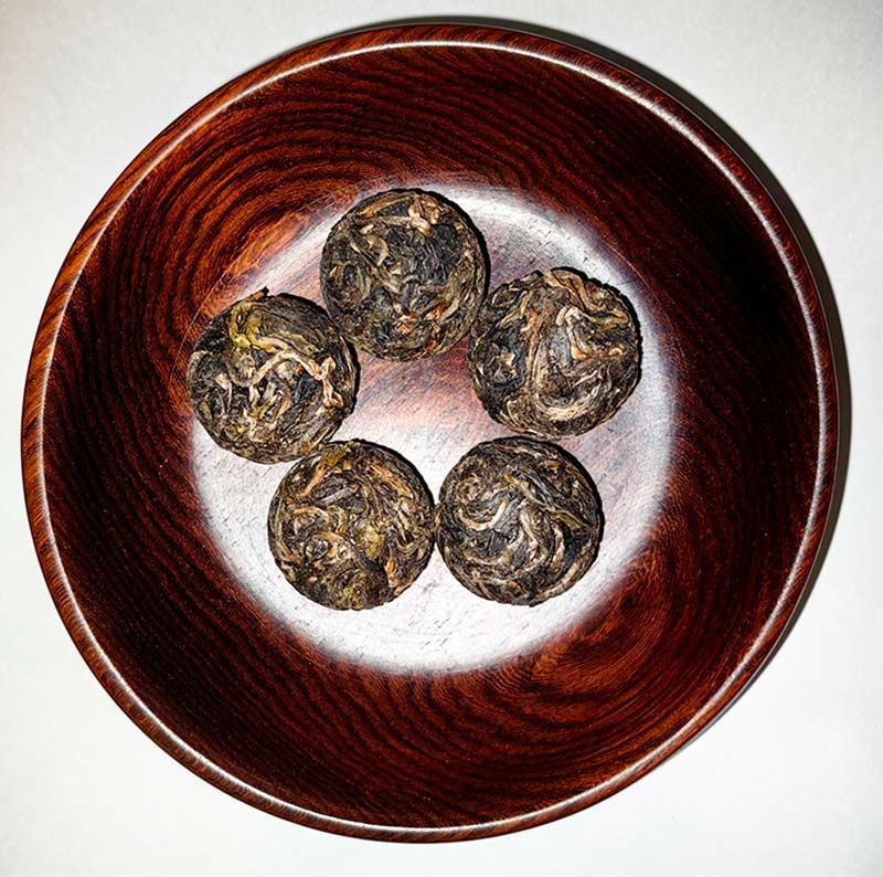 Visit Laos Year 2024 Souvenir Tea(Raw Tea)